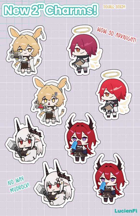 Arknights Charms