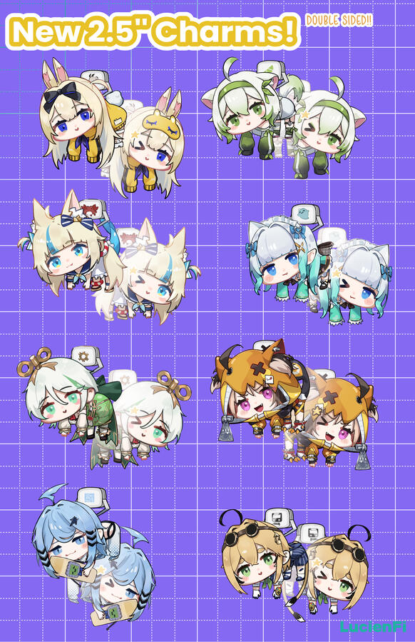 Vtuber Charms